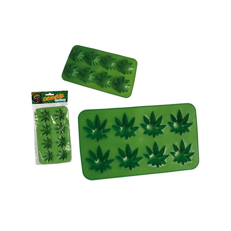 Ice Cube Tray Cannabis Leaf