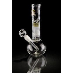 Bong Ice Percolator Cheap Gelb 25cm