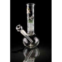 Bong Ice Percolator Cheap Green 25cm