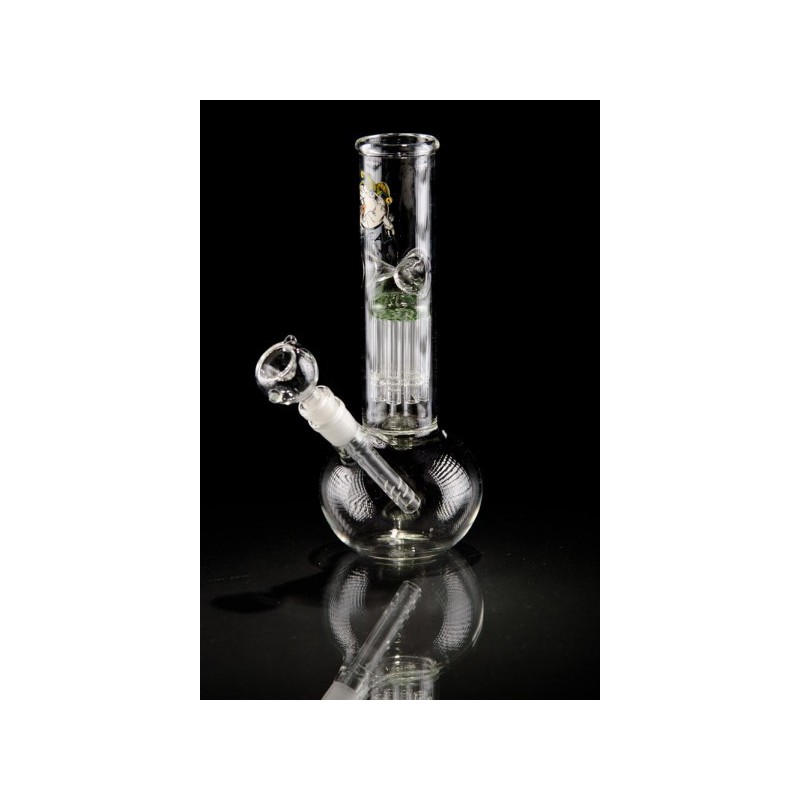 Bong Ice Percolator Cheap Verde 25cm