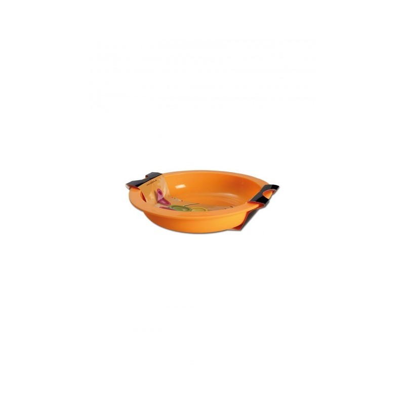 Silicone Silly Piatto Arancio