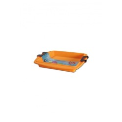 Silicone Silly Rettangolare Arancio