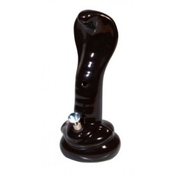 Bong Cobra Nero in Ceramica (23CM)