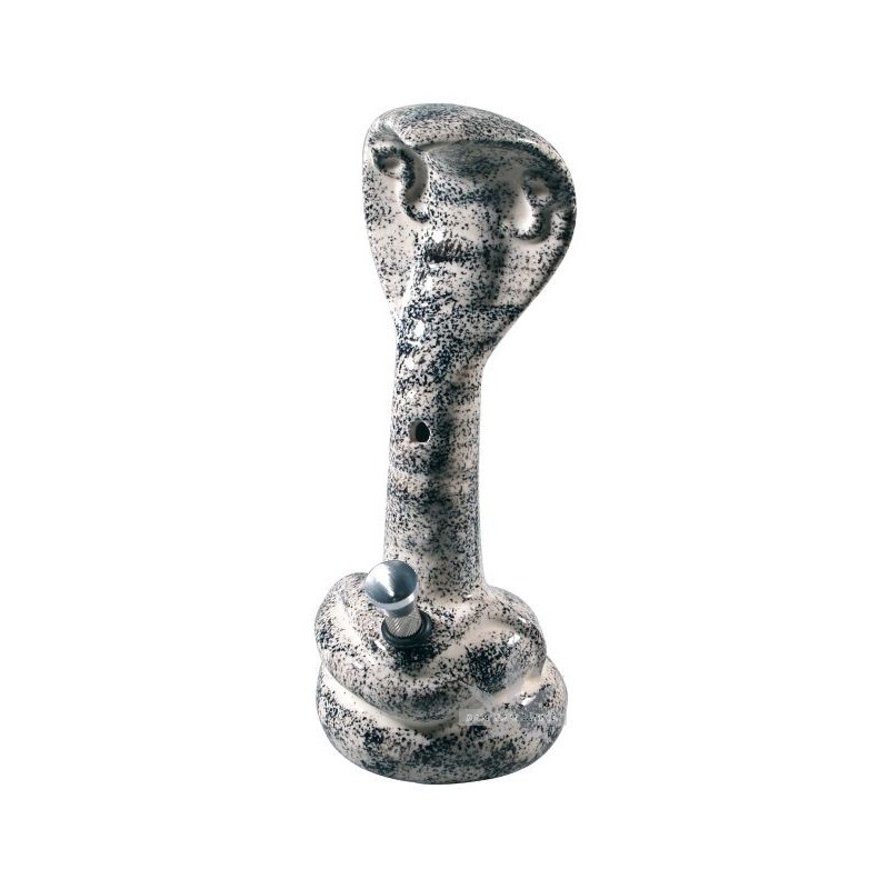 Bong Serpent Céramique Marbre (22cm)