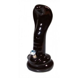 Bong Cobra Noir Céramique (23cm)
