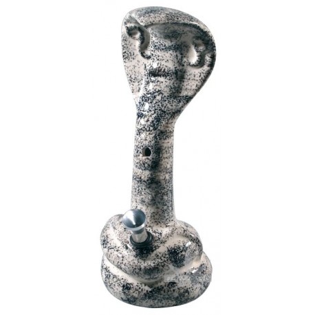 Bong Serpent Céramique Marbre (22cm)