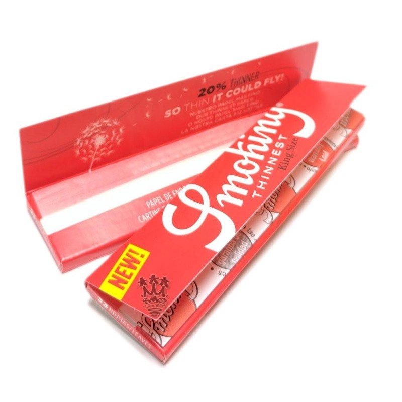 Smoking Thinest King Size Slim + Filtri Smoking Thinest King Size Slim + Filtri