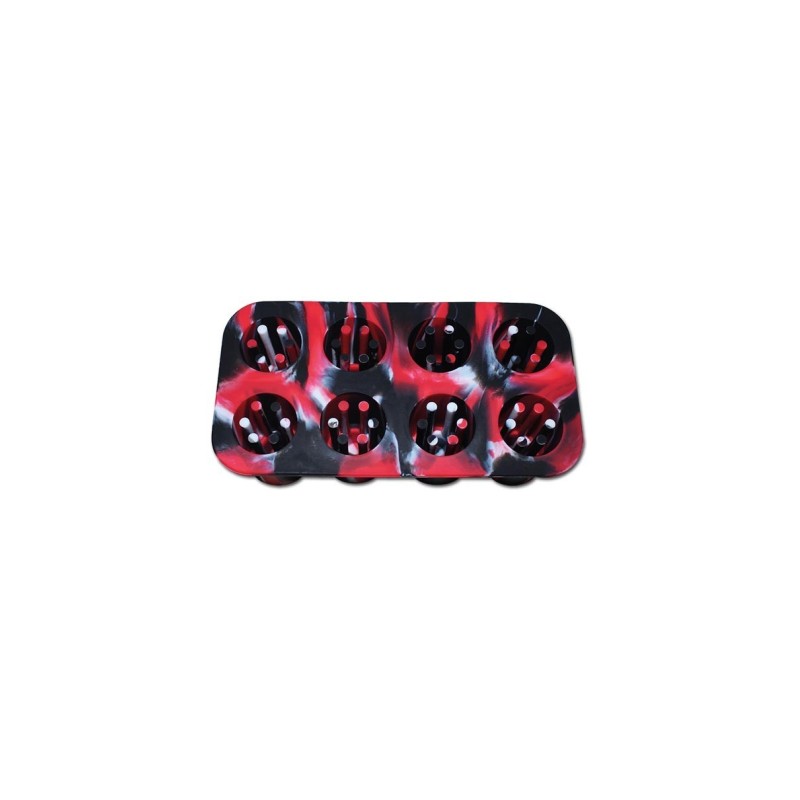 Silicone Smoke Cubes Ice Rosso