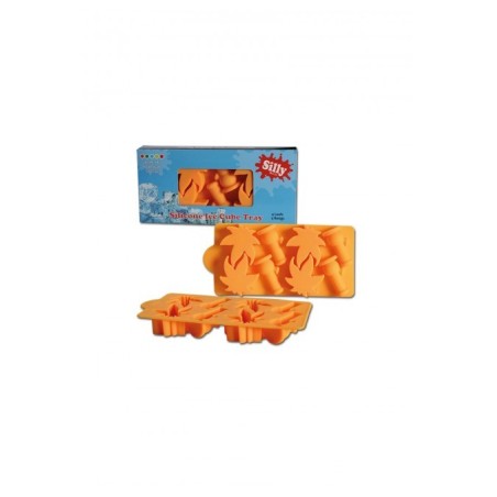 Silly Ice Cube Tray Arancio