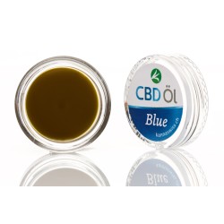 CBD Oil label blue 10% (1g)