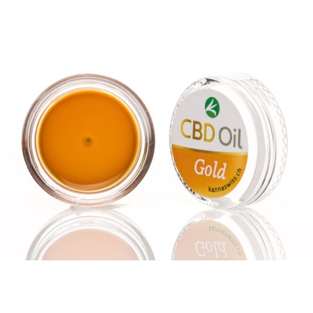 CBD oil label Gold 15% (1g)