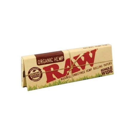 Raw Organic Single Wide normale Größe