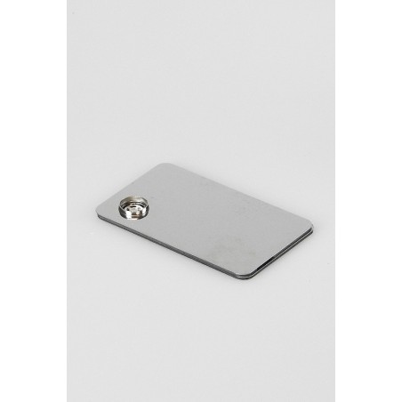 Pipe silver metallic card