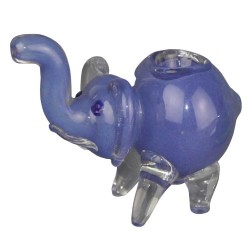 Pipe en verre d'éléphant (10cm)