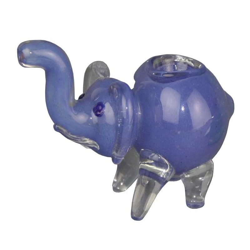 Pipe en verre d'éléphant (10cm)