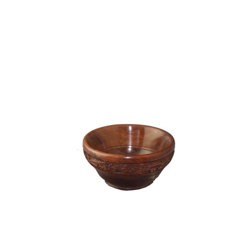 engraved wooden bowls ( 10cm )