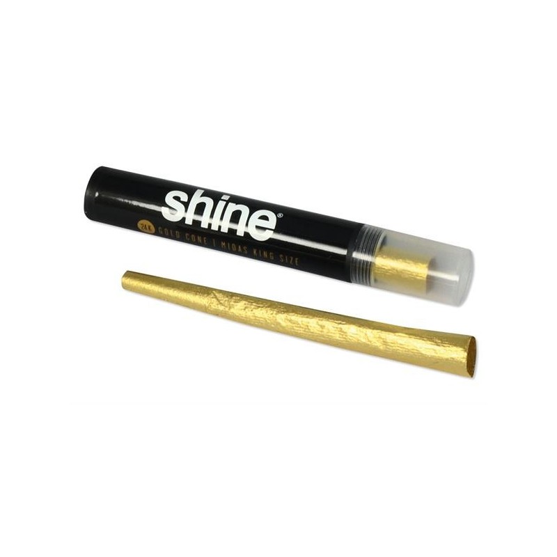 Shine Gold vorgerollte Kegel 24k