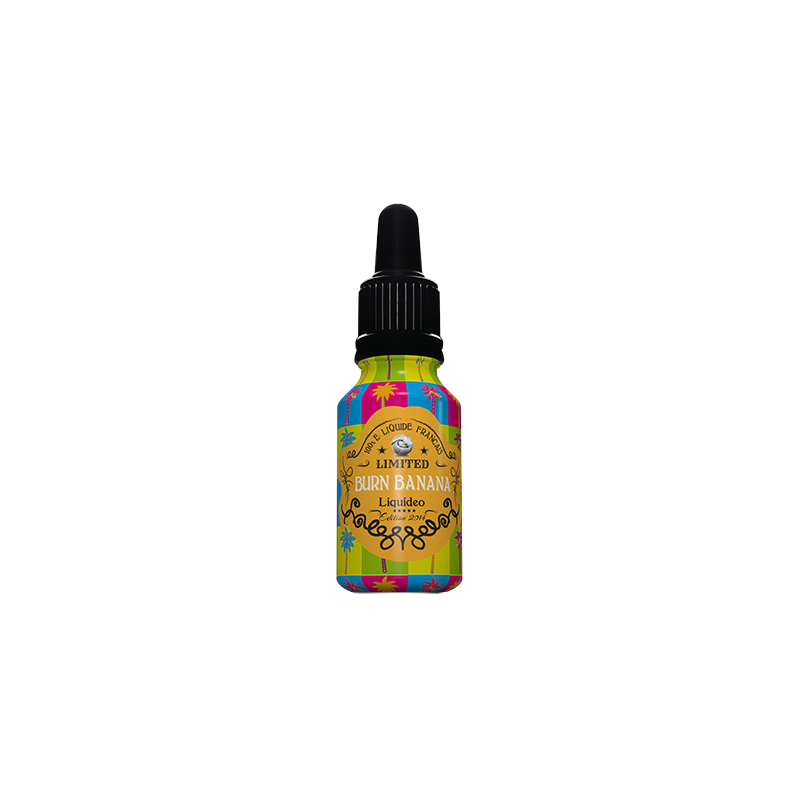 E-Liquido Liquideo Burn Banana (15ml)