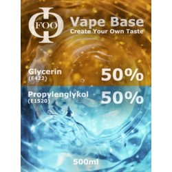 E-Liquid-Basis Floo Fluids 50%VG/50PG (500 ml)