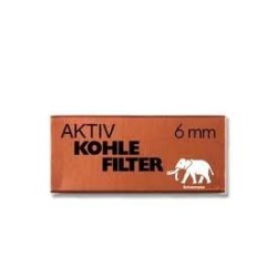 Elephant White Filters (6mm) (45 Filters)