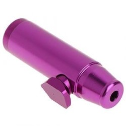 Dispenser in Purple Aluminum