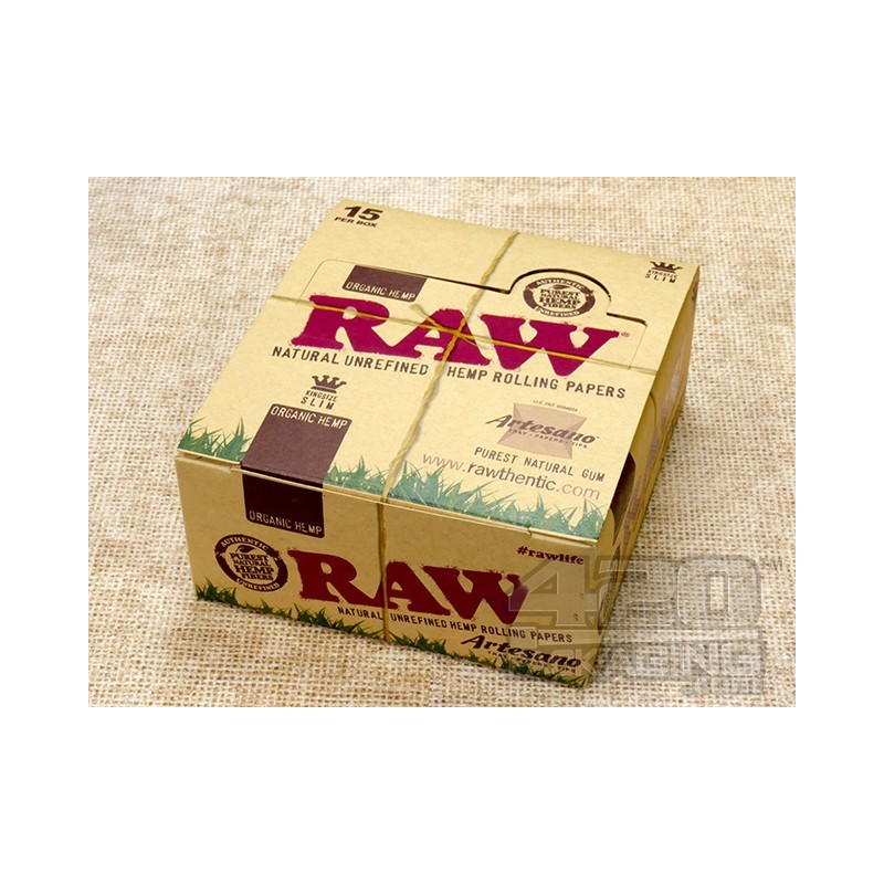 Raw Artesano Organic King size Slim + Filters