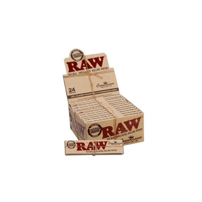 Raw Connoisseur King Size Slim + Filter Box Raw Connoisseur King Size Slim + Filter Box