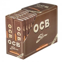 OCB Unbleached Virgin King Size Slim + Filtri Box
