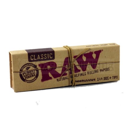 Raw Connoisseur Classic 1 1/4 Medium Size + Filtri