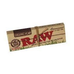 Raw Connoisseur Organic 1 1/4 Medium Size + Filtri