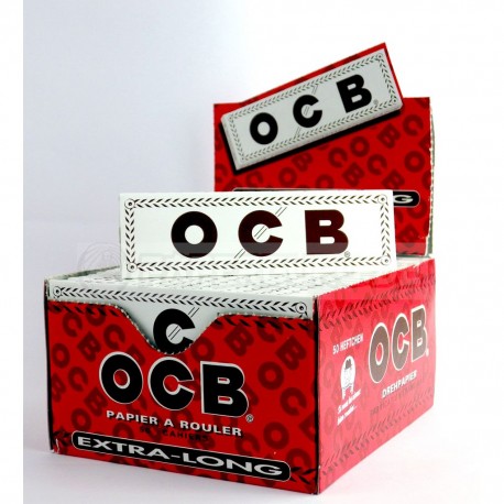 OCB White Long King Size Box