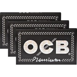 OCB Schwarz Premium Double Regular Size 3PZ