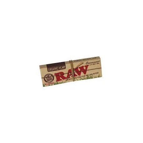 Raw Connoisseur Organic 1 1/4 Medium Size + Filtri