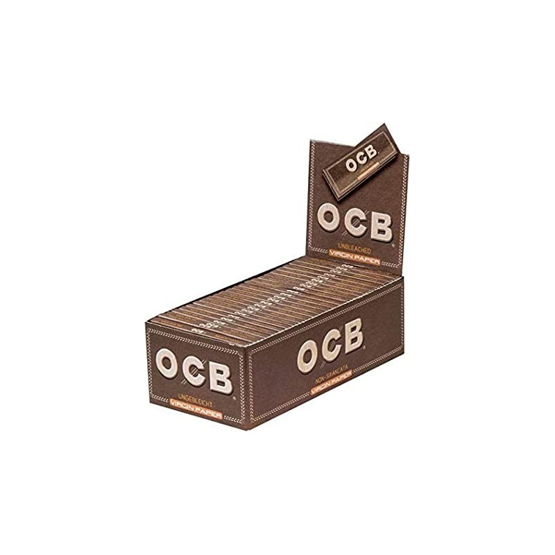 OCB Unbleached Virgin Regular Size Box