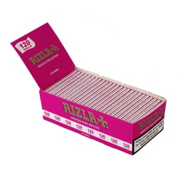 Rizla Micron Rose Edition Double Taille Régulière Box