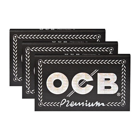 OCB Black Premium Double Regular Size 3PZ