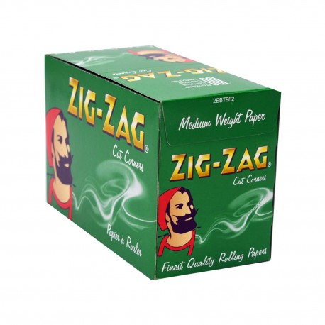 Zig Zag Green Regular Size Box