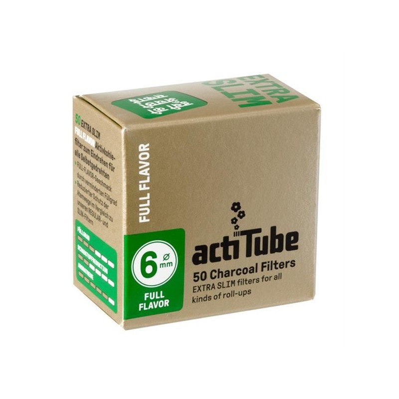 Filtri Actitube Extra Slim Size 50pz 6mm