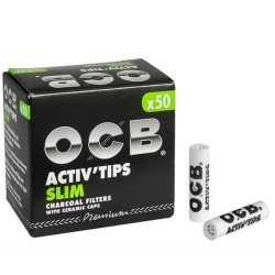 Filtri OCB ActivTips Extra Slim Size 10pz 7mm