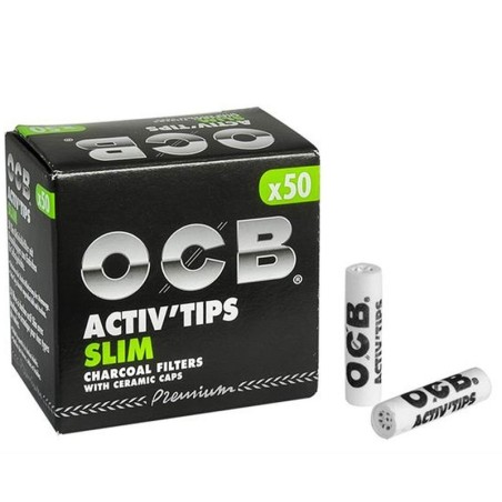 Filtre OCB ActivTips Extra Slim Size 10pz 7mm