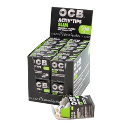 Filtri OCB  ActivTips Extra Slim Size Box 20pz