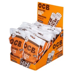 Filtri OCB  ActivTips Unbleached Extra Slim Size 50pz 6mm