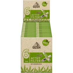 Filtri Gizeh Active Filter Bio Canapa Slim Box 20pz