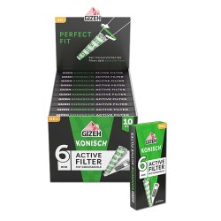 Filtres coniques actifs Gizeh, 20 pièces