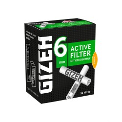 Filtre active Gizeh Slim, 34 pièces, 6 mm