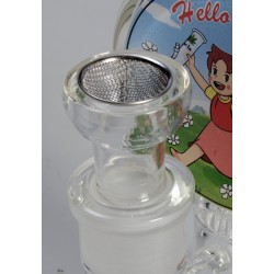 Bong Black Leaf 'Hello Highdi' (con accessori)