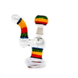 Bong in Vetro Rasta per Wax