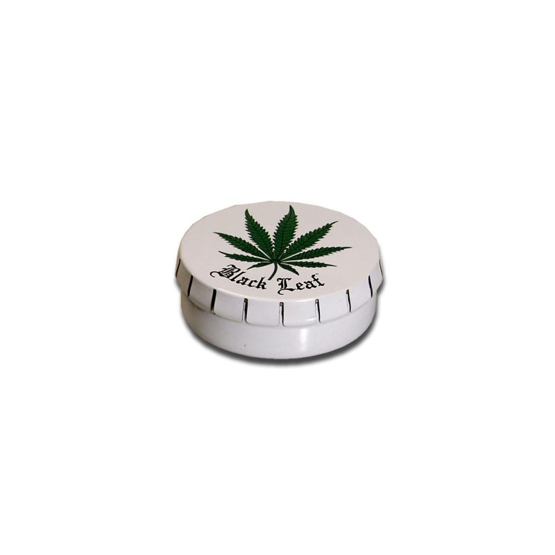 Contenitori Click Clack 'Black Leaf' Bianco (Diametro 58mm)