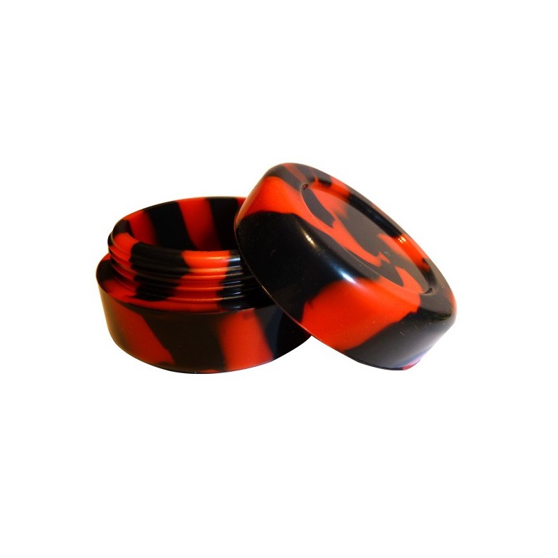 Contenitori Silicone Nero Rosso