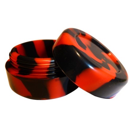 Contenitori Silicone Nero Rosso